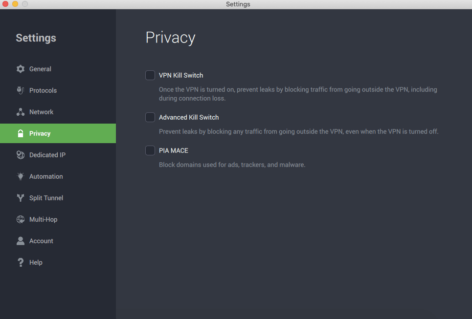 Privacy